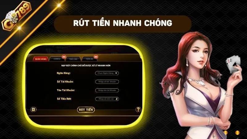 Rút tiền thành công chỉ vỏn vẹn 1 phút 30 giây